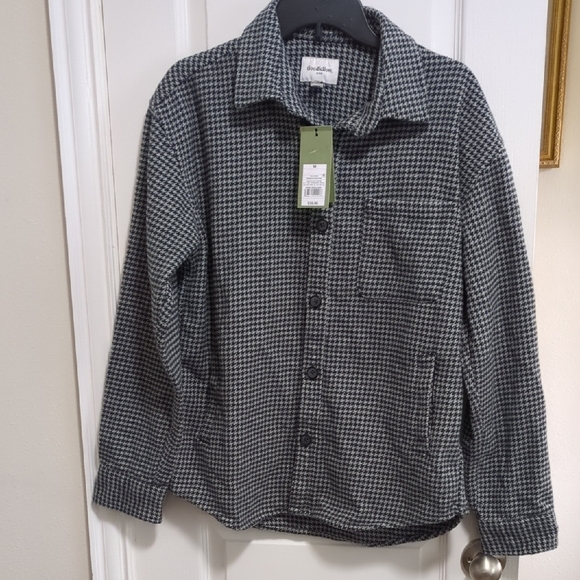 Goodfellow & Co Other - Houndstooth Heavyweight Flannel Shirt Size M